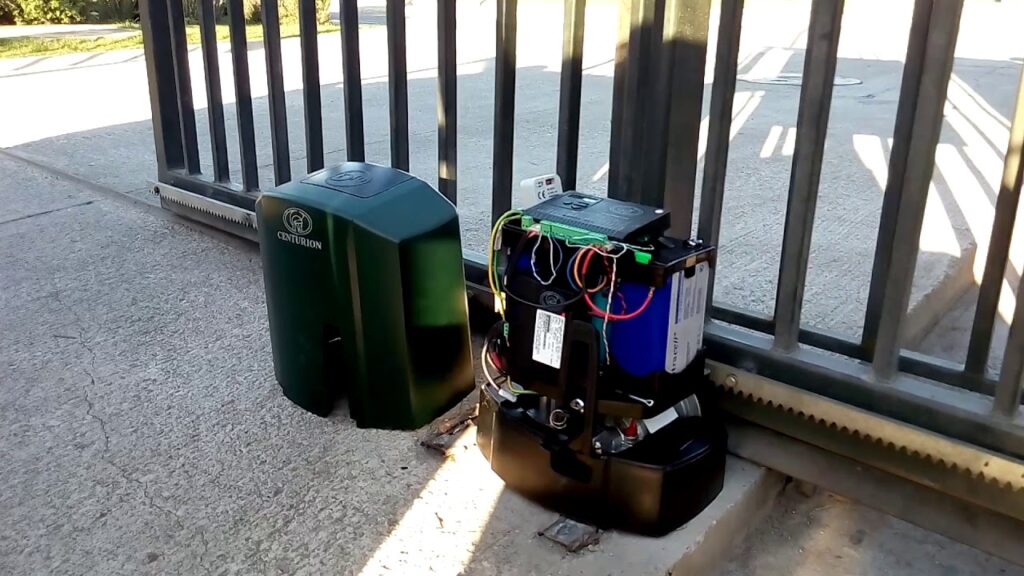 Instalación de motores de portón
