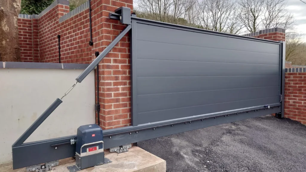 Instalación de motores de portón